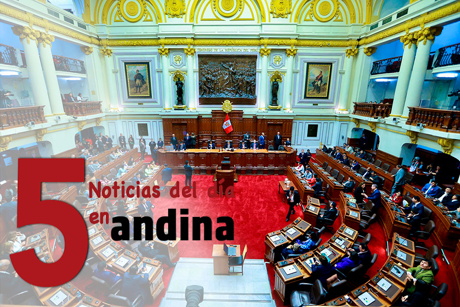 Las 5 del día: Congreso debate hoy Ley de Presupuesto 2027